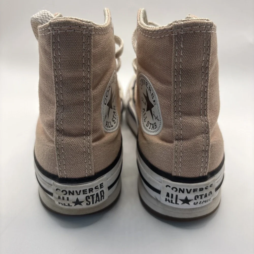 Converse‎ Chuck Taylor All Star Hi Top Sneakers Light Pink Canvas Youth Size 11